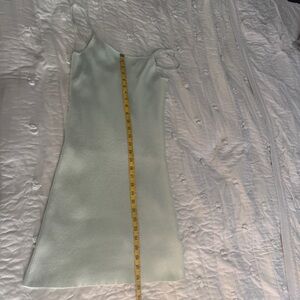 Gianni Bini Cowgirl Chic Boho Indie  Light Green Mini Dress Size XL Cotton